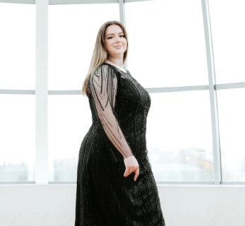 rochie lucrata manual, neagra