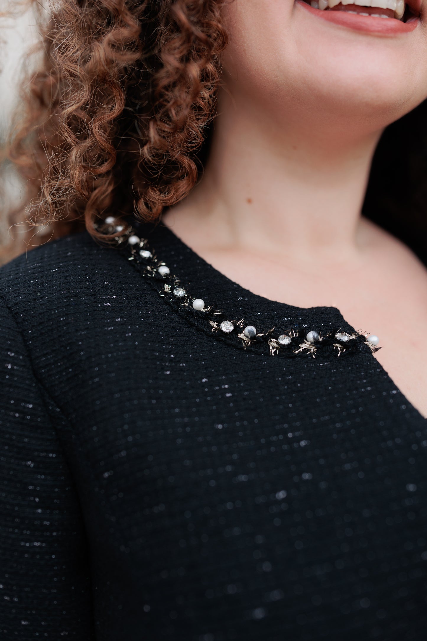 Sacou elegant, negru