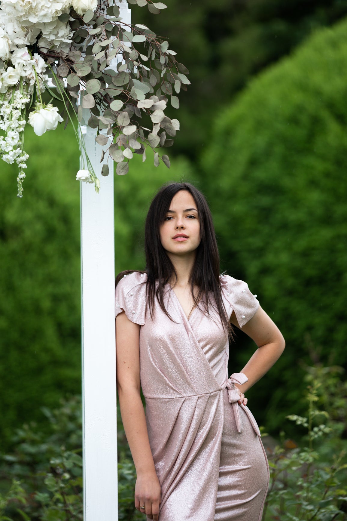 Rochie lurex lunga eleganta