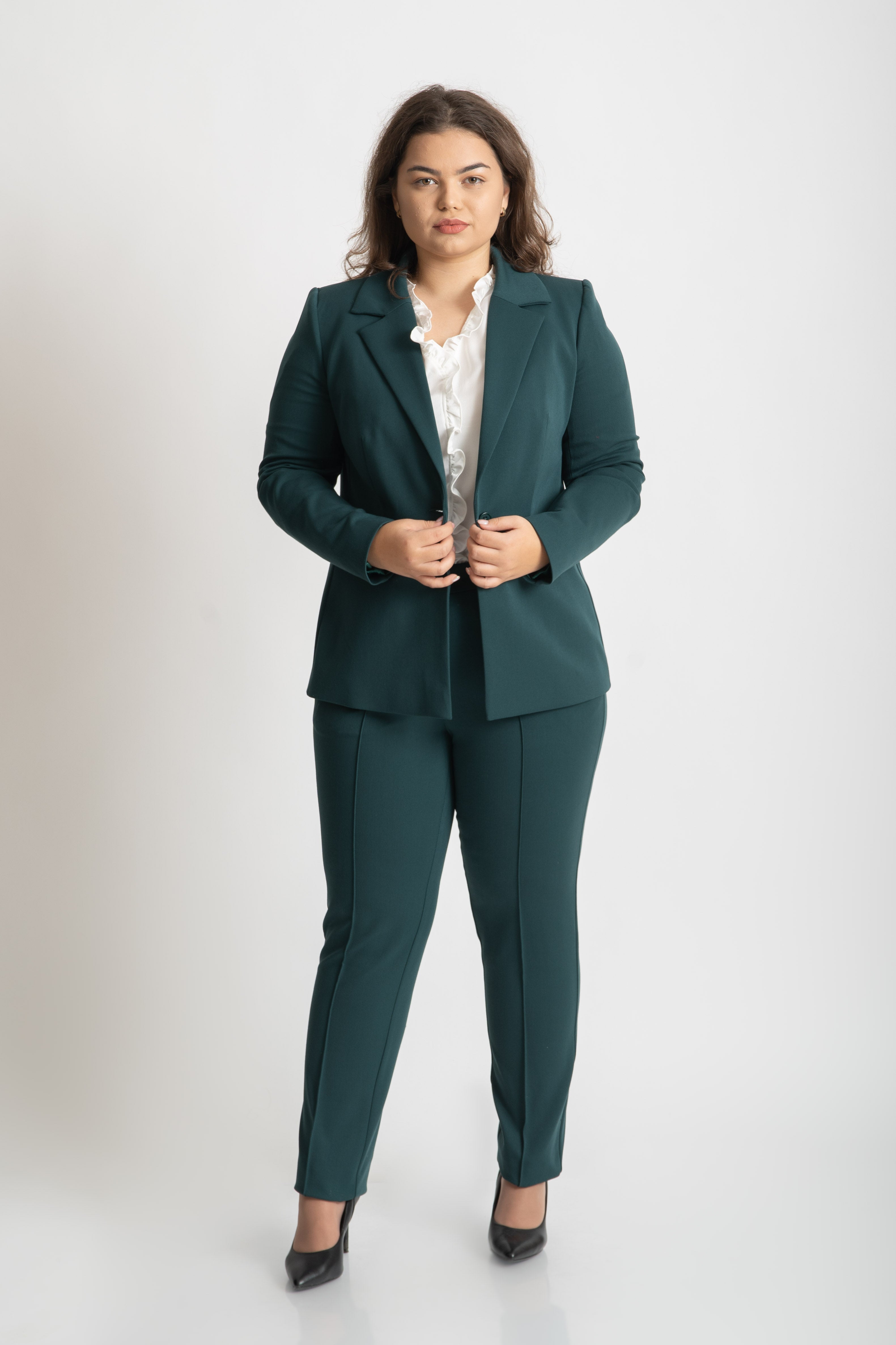 Sacou clasic, verde