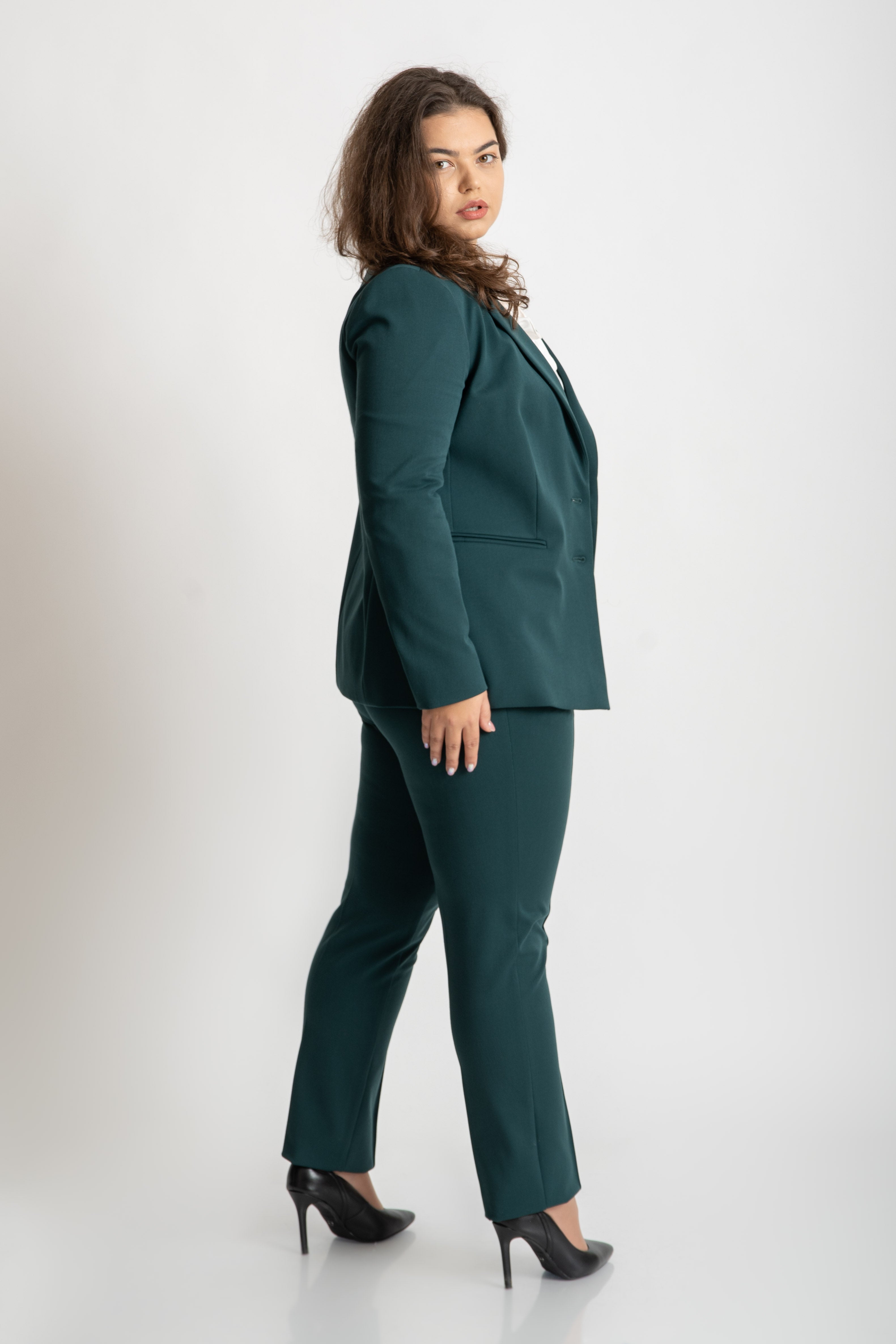 Sacou clasic, verde
