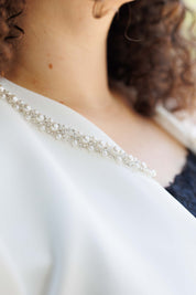 Sacou alb elegant