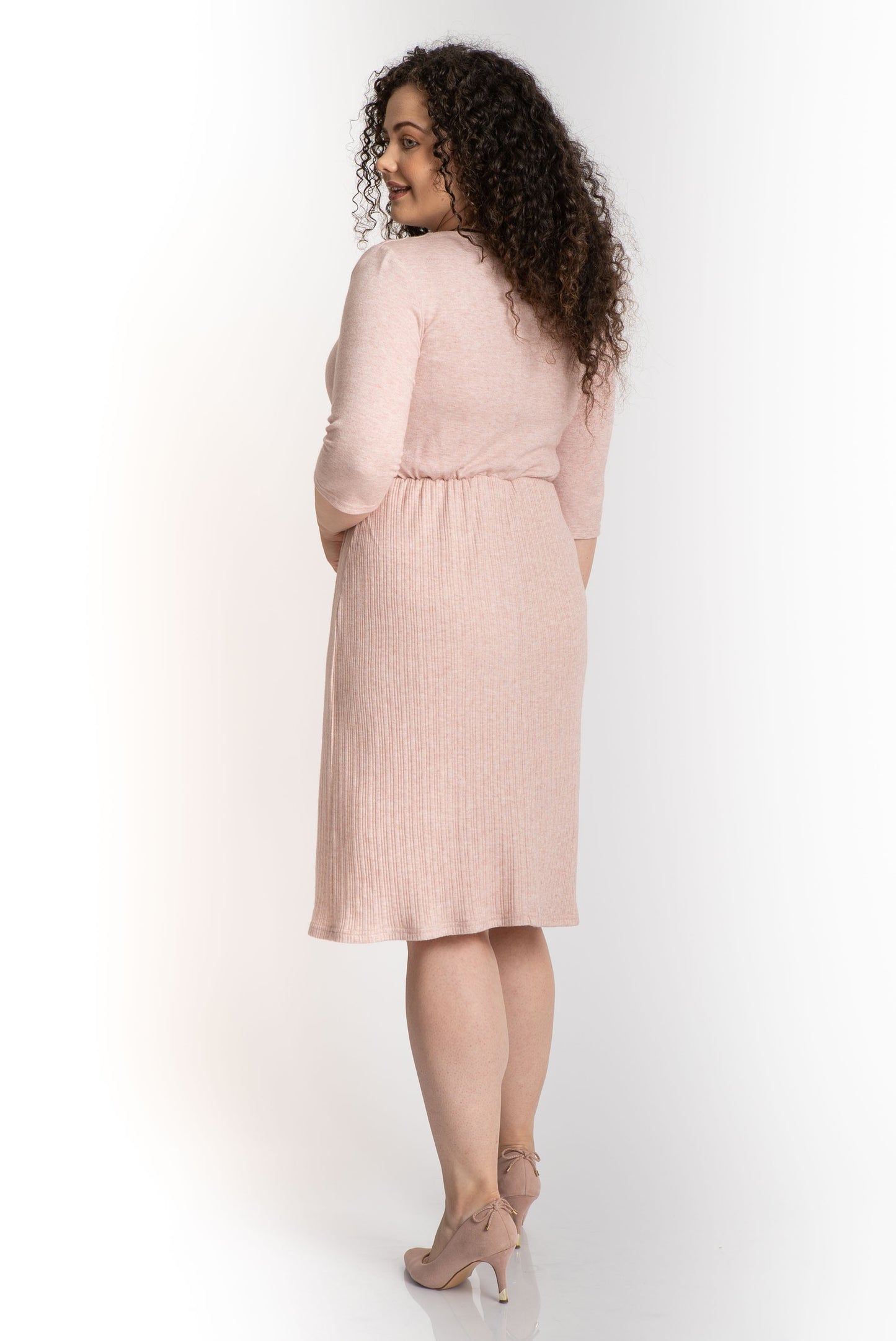 Rochie din material elastic