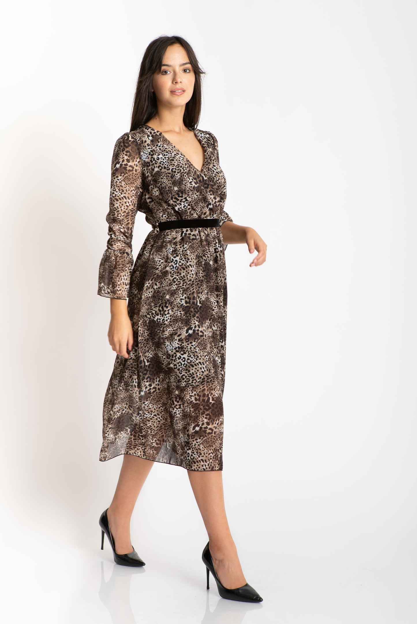 Rochie imprimata leopard