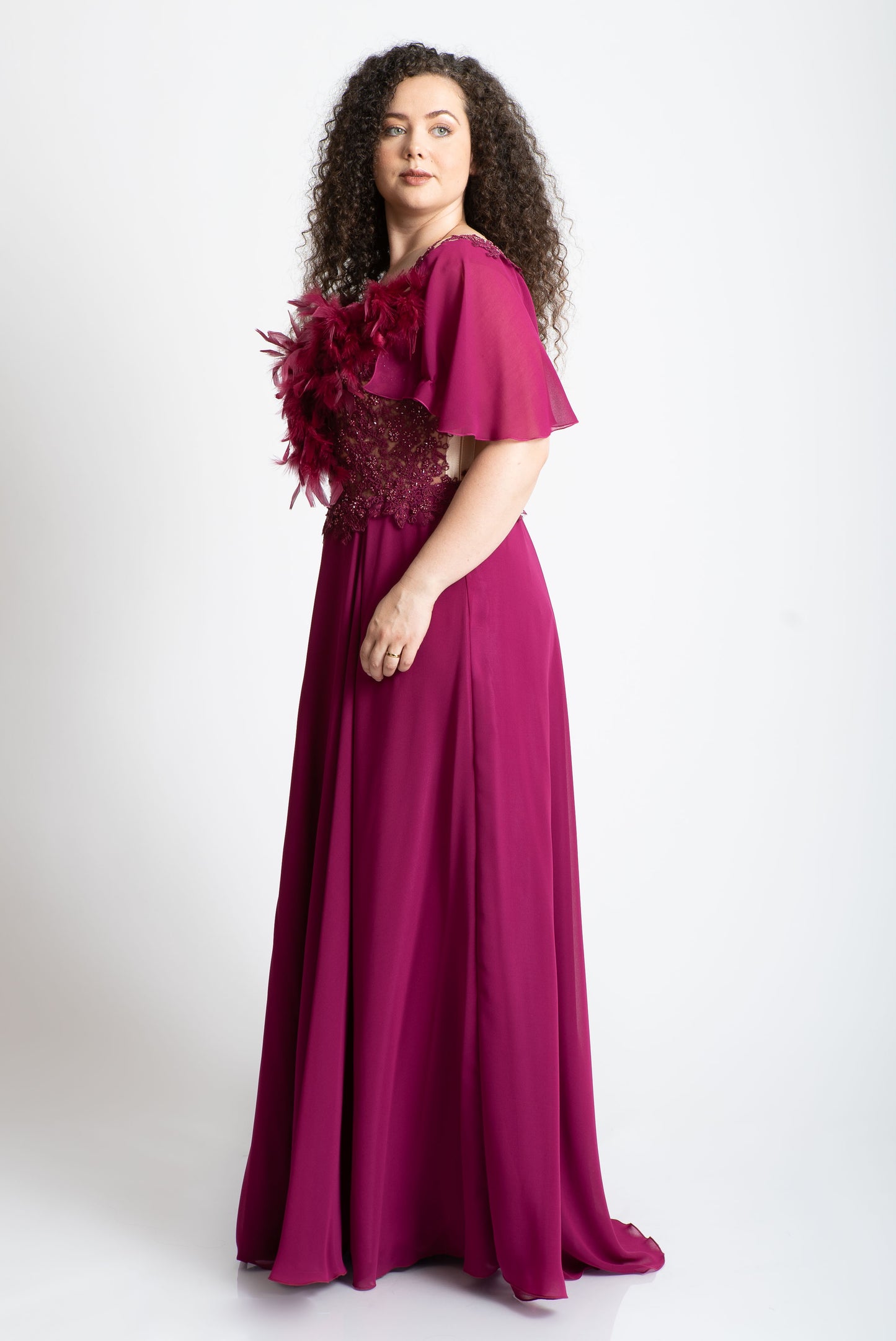 Rochie cusuta manual
