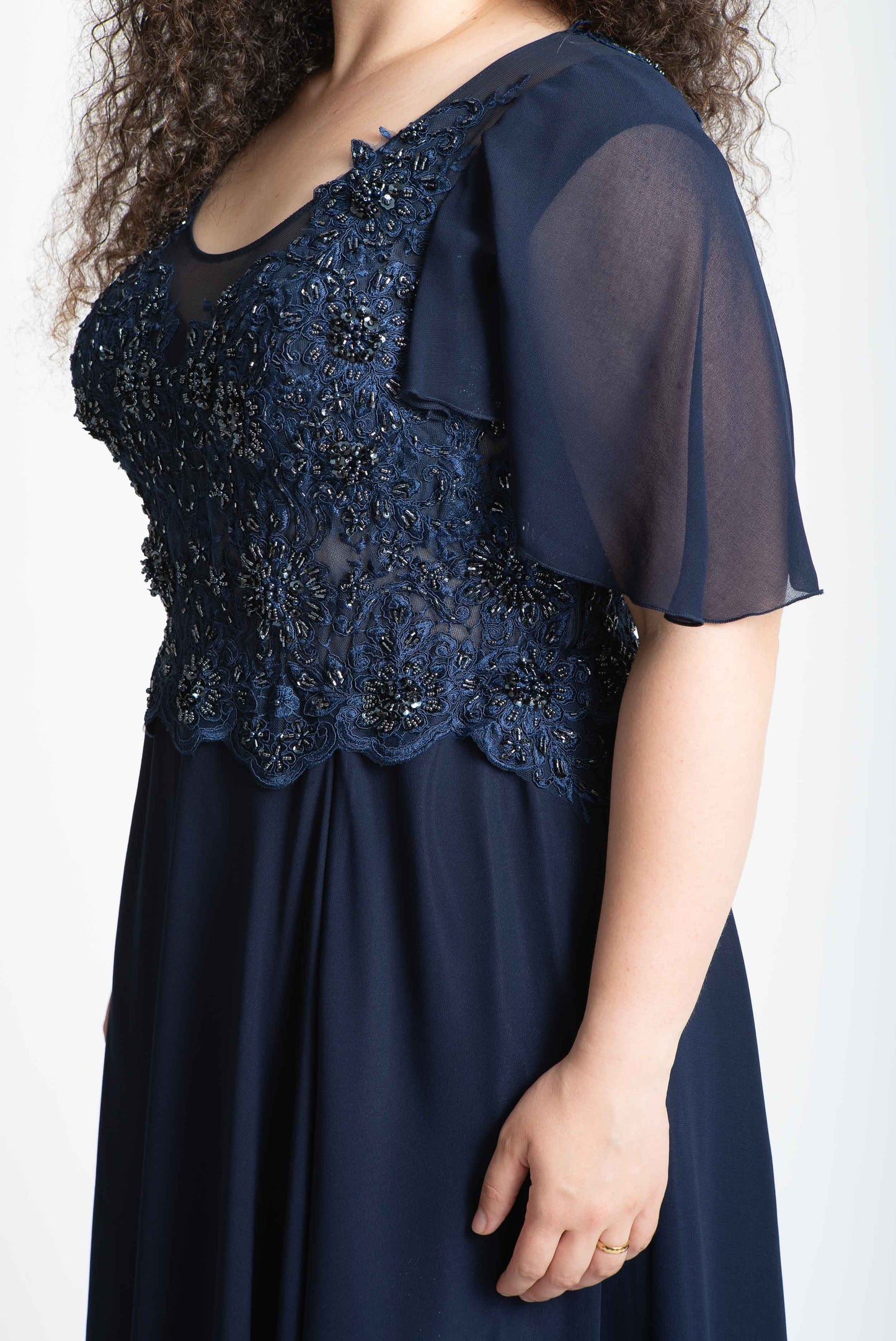 Rochie cusuta manual