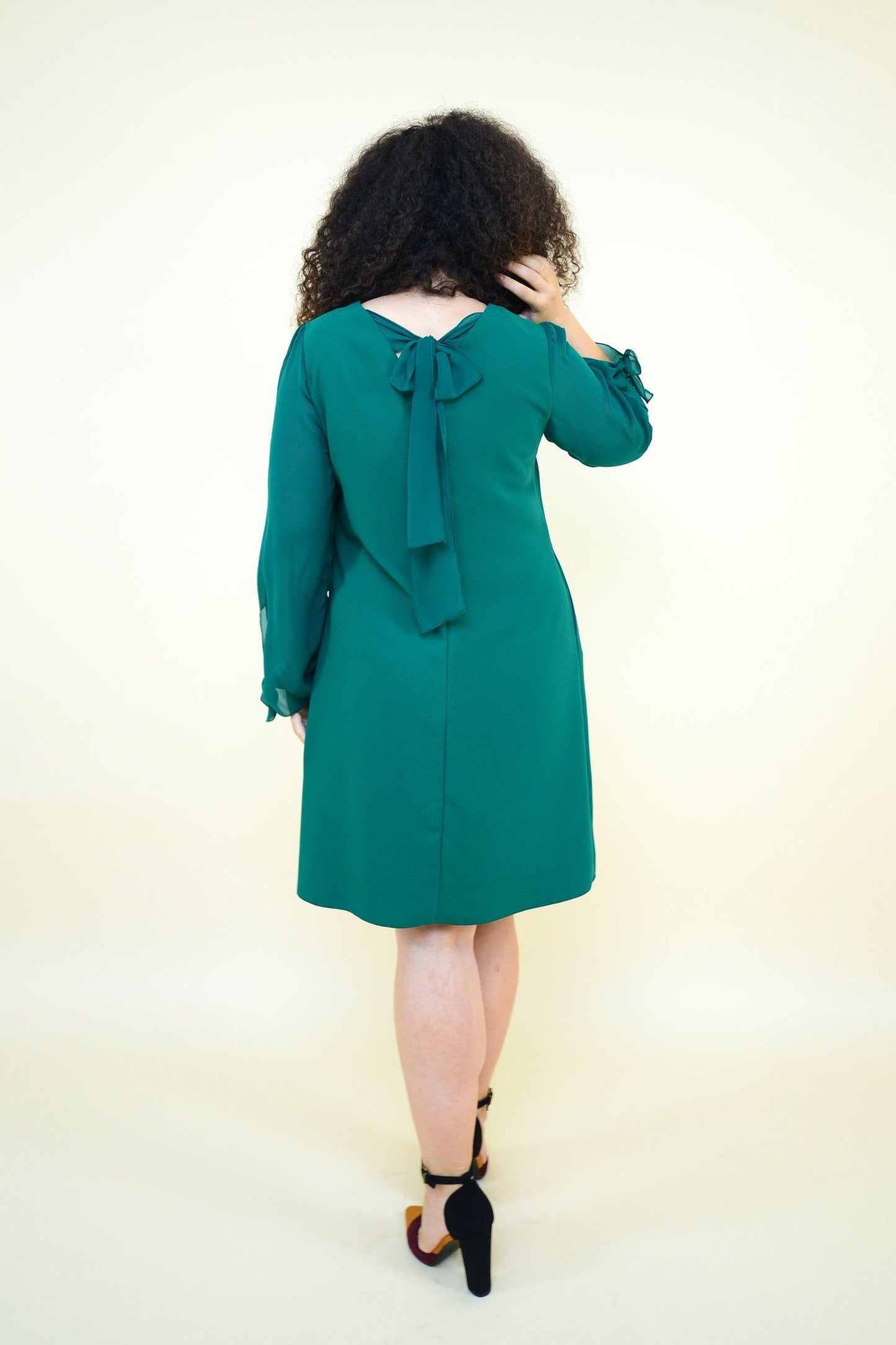 Rochie din voal, verde Rochie R80139