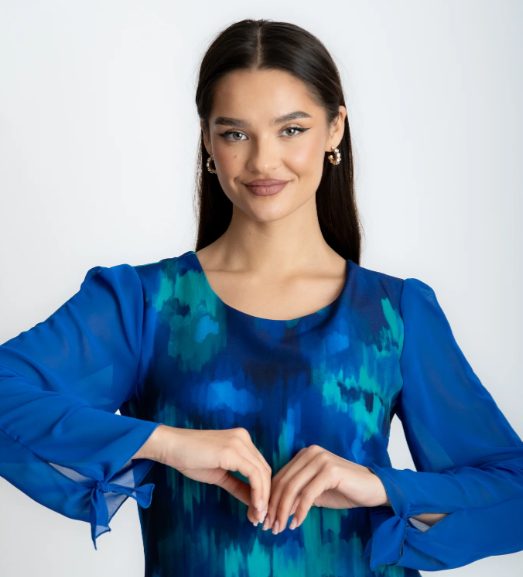 rochie albastra