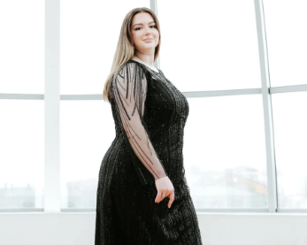 rochie lucrata manual, neagra