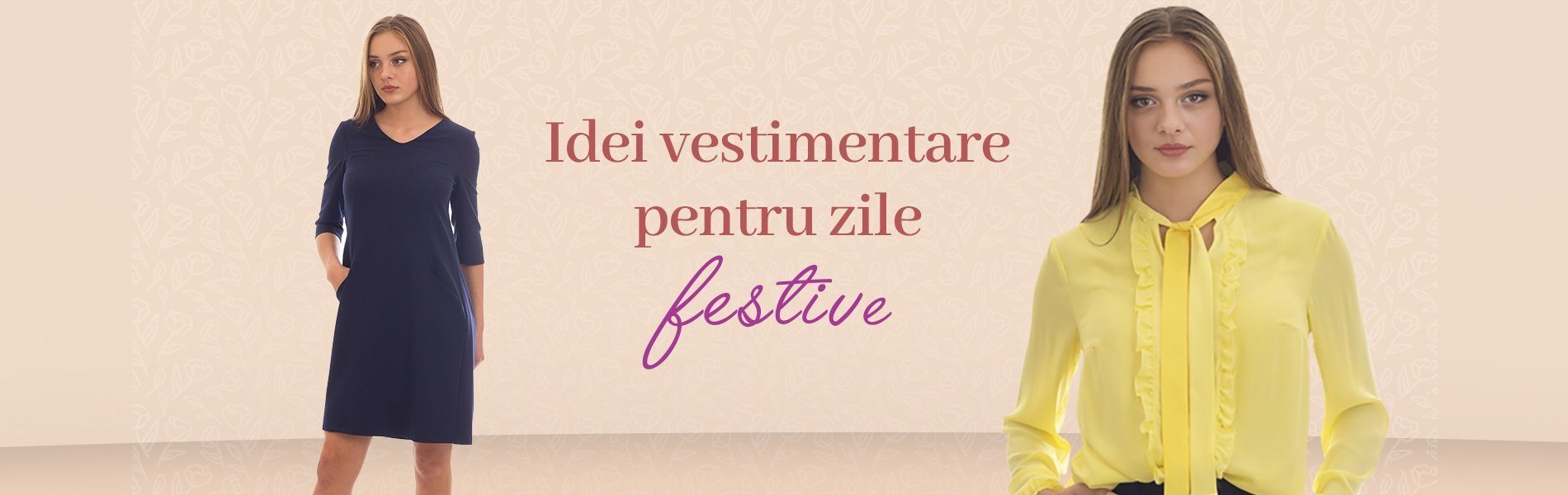 Idei vestimentare pentru zile festive