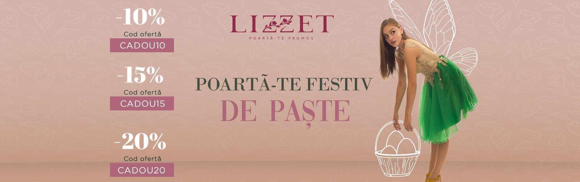 Poartă-te festiv de Paște