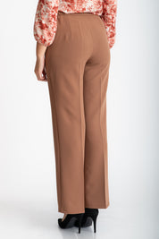 Pantaloni clasici maro