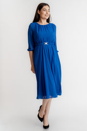 Rochie din voal, albastra