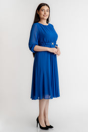 Rochie din voal, albastra