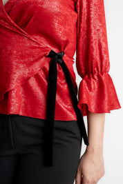 Bluza festiva, rosie