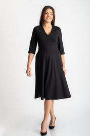 Rochie in clini, negru