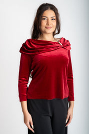 Bluza din catifea