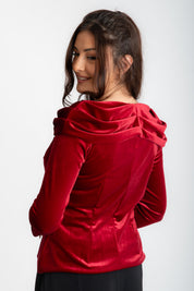 Bluza din catifea