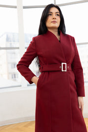 Palton cu cordon, grena