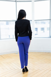 Sacou cambrat, negru