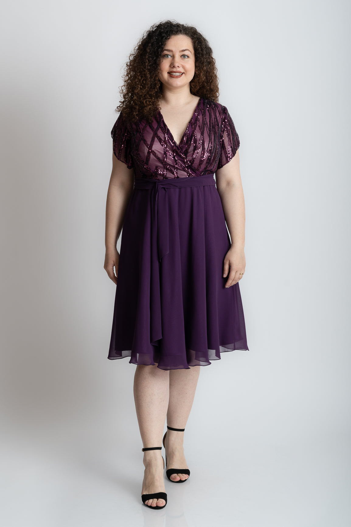 Rochie plus size mov