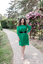 Rochie de ocazie verde eleganta