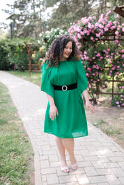 Rochie de ocazie verde eleganta