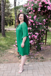 Rochie de ocazie verde eleganta