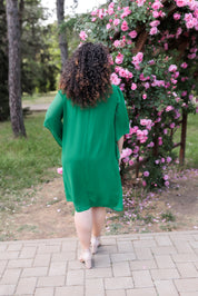 Rochie de ocazie verde eleganta