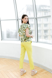 Bluza din viscoza fistic