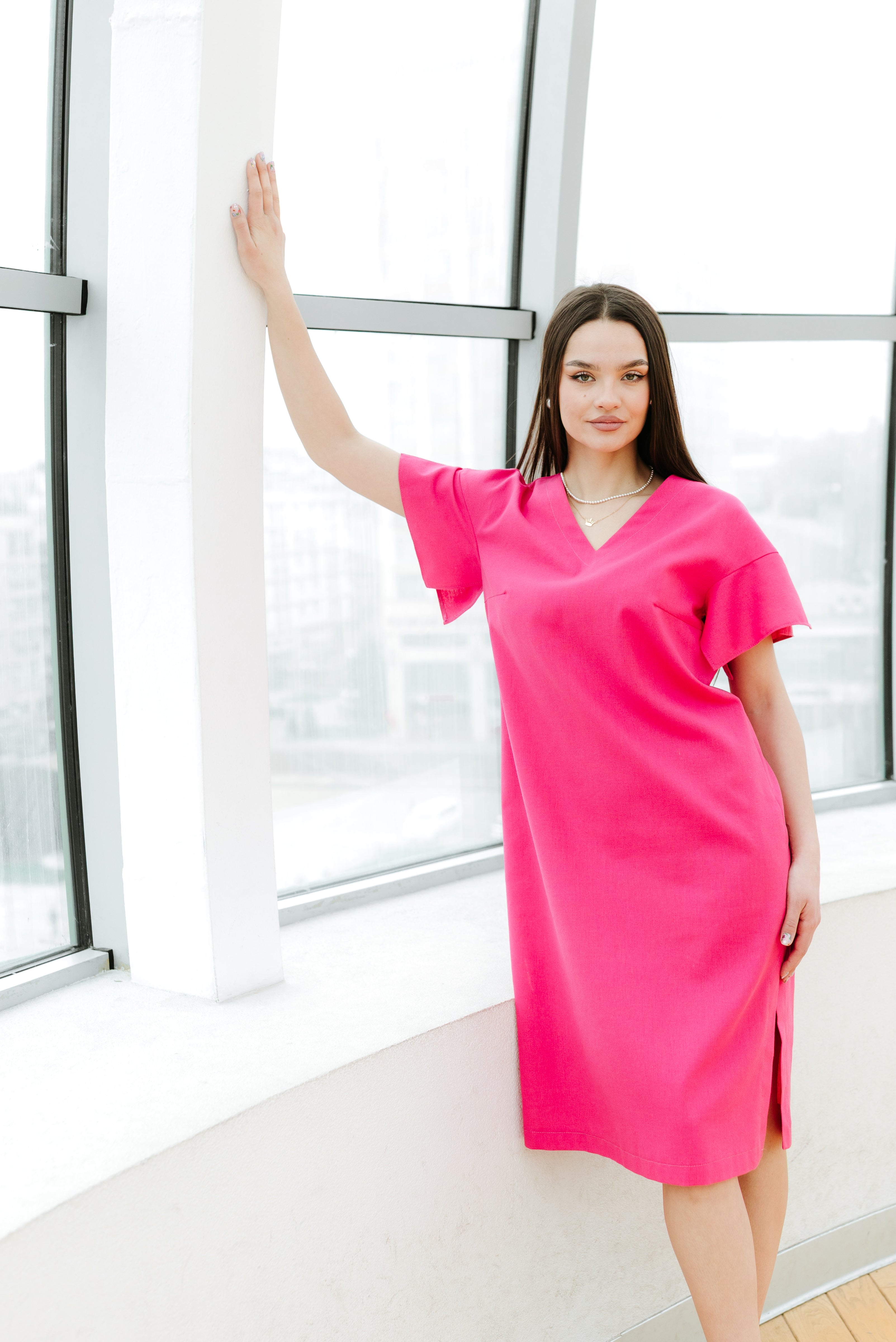 Rochie din in