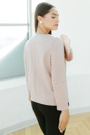 Bluza din jersay, roz pudra