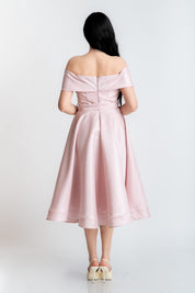 Rochie bufanta, roz