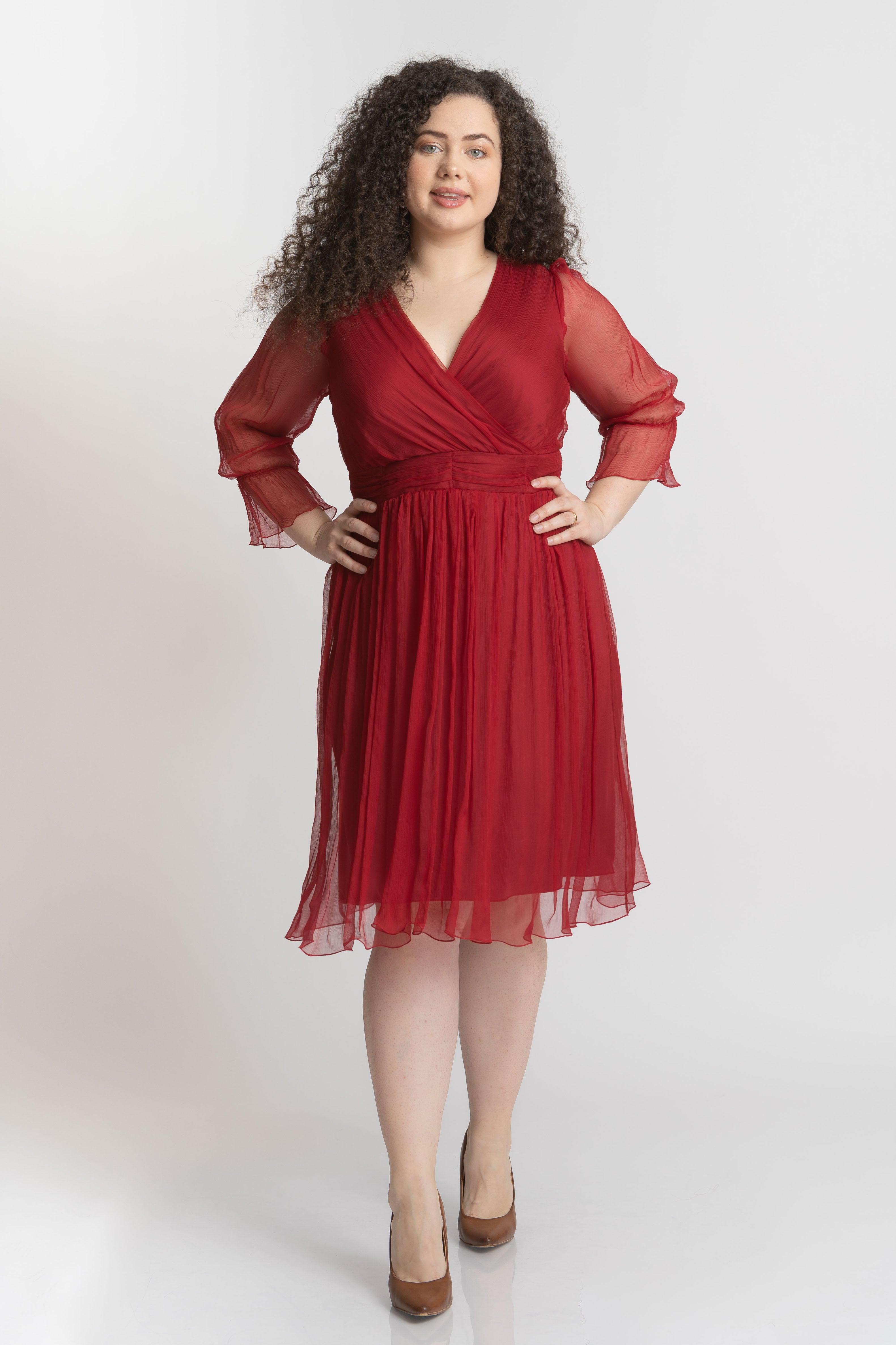 Rochie din matase naturala
