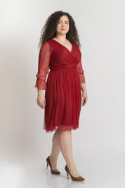 Rochie din matase xxl