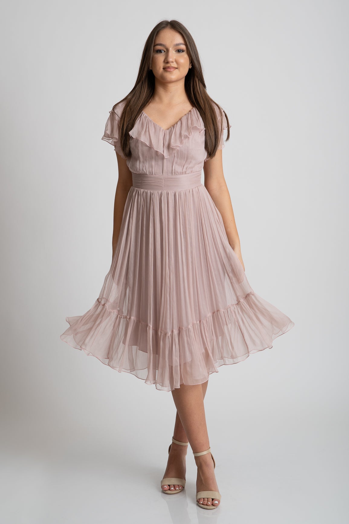 Rochie din matase marimi mici