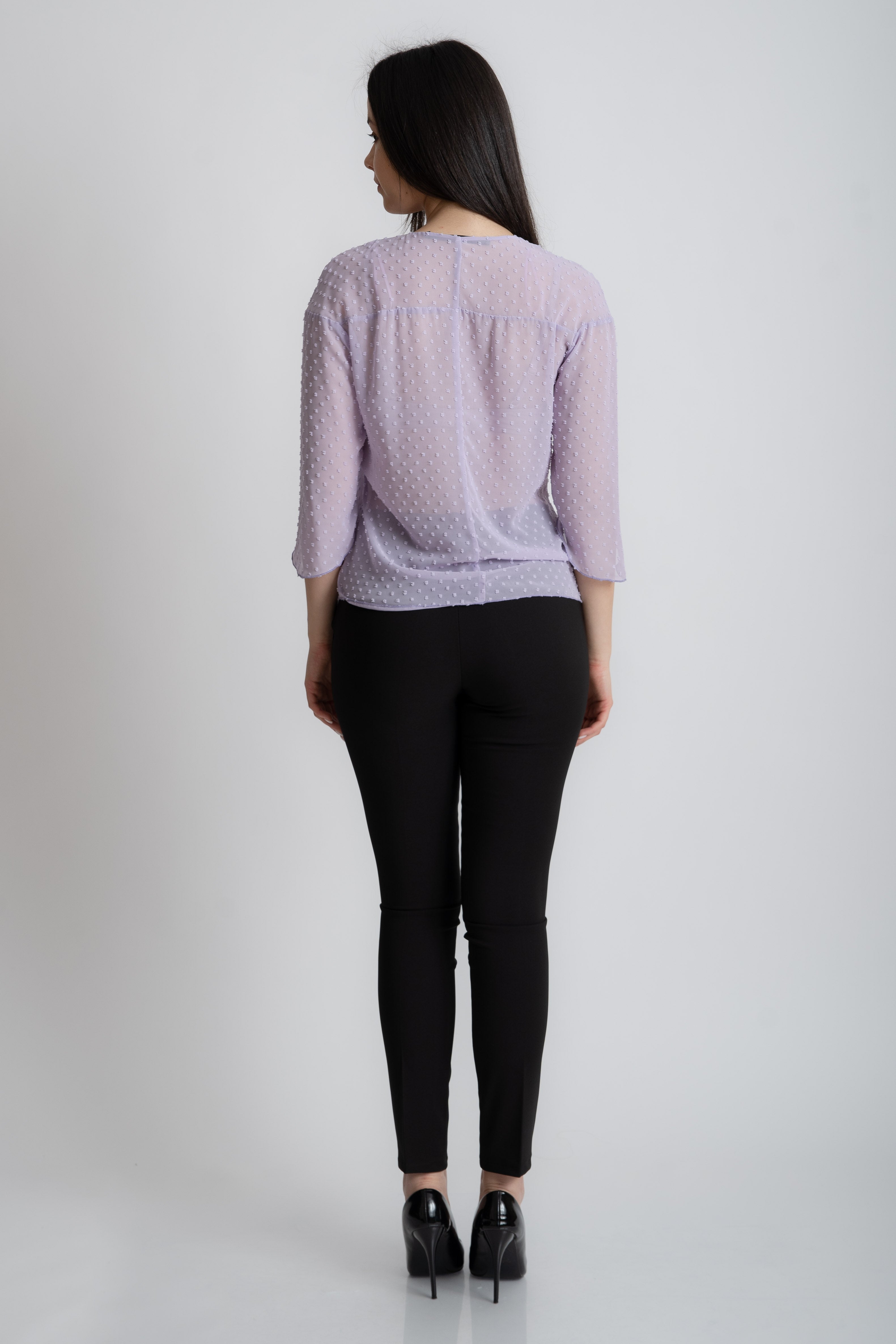 Bluza din viscoza lila