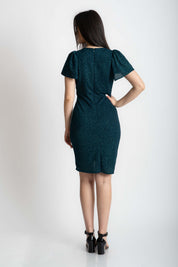 Rochie eleganta verde