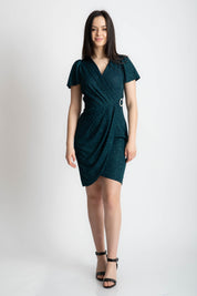 Rochie eleganta verde