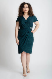 Rochie eleganta verde