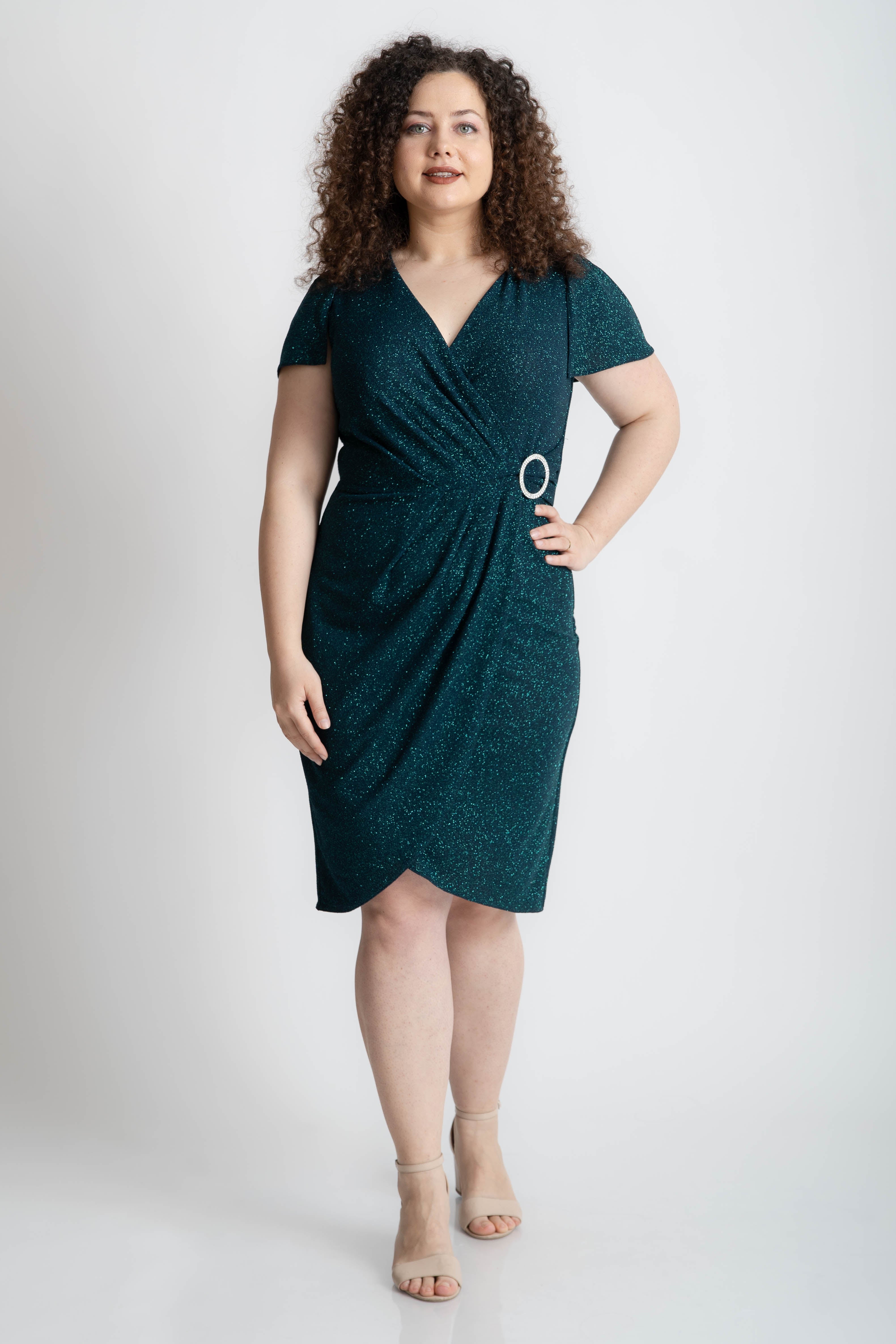 Rochie eleganta verde
