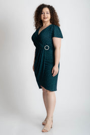 Rochie eleganta verde