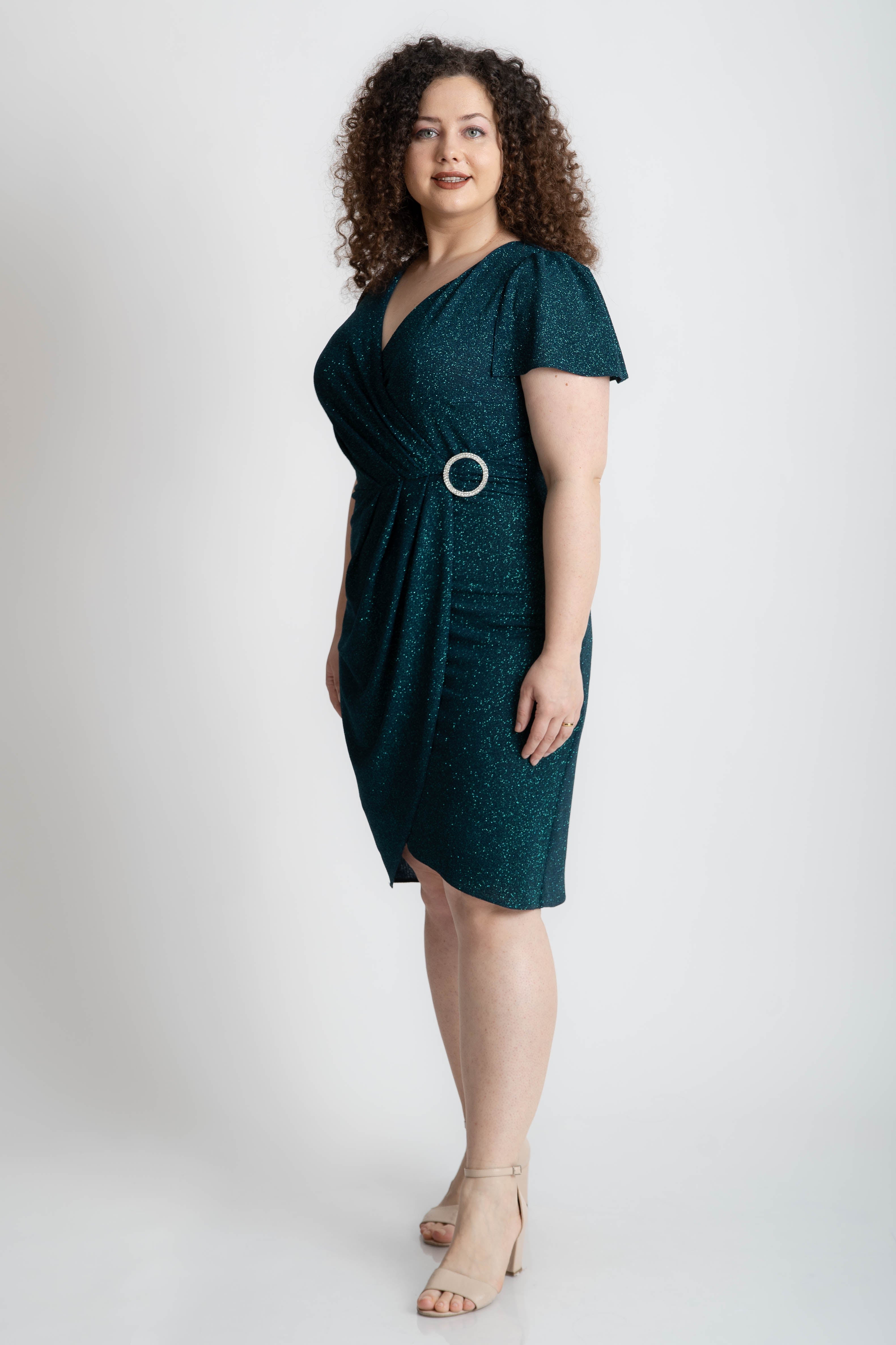 Rochie eleganta verde