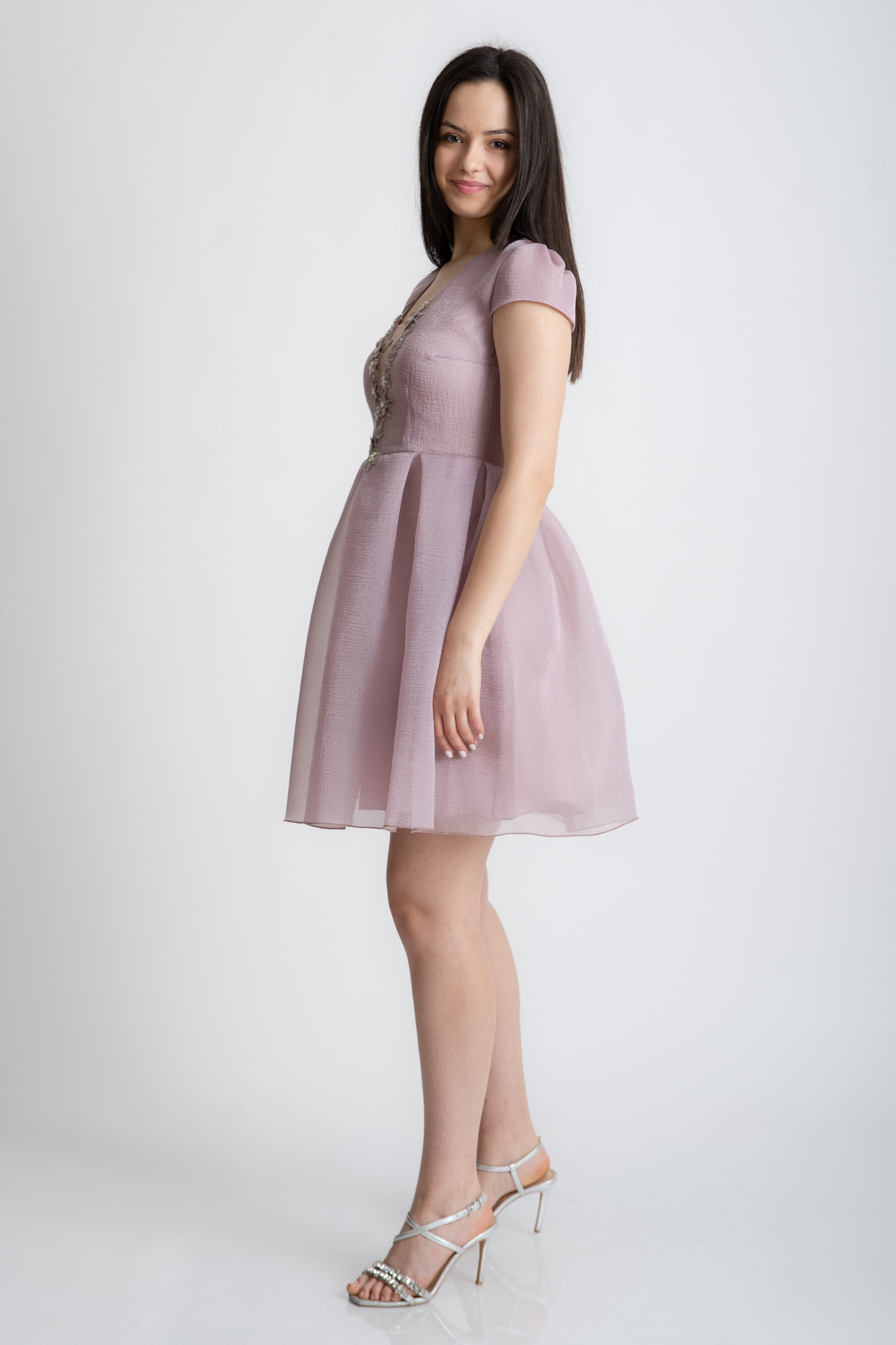 Rochie baby doll, lila
