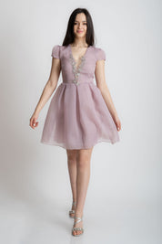 Rochie baby doll, lila