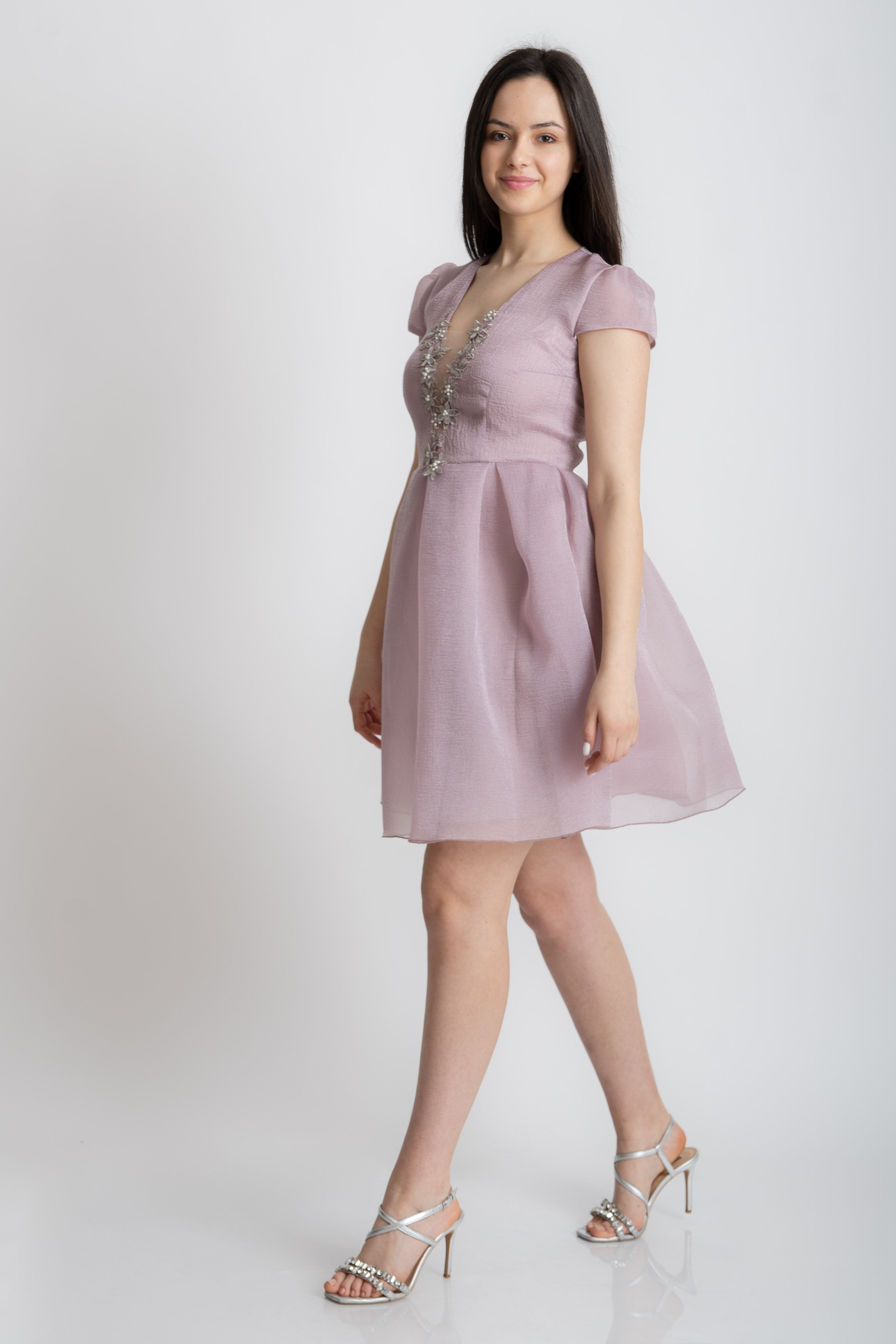 Rochie baby doll, lila