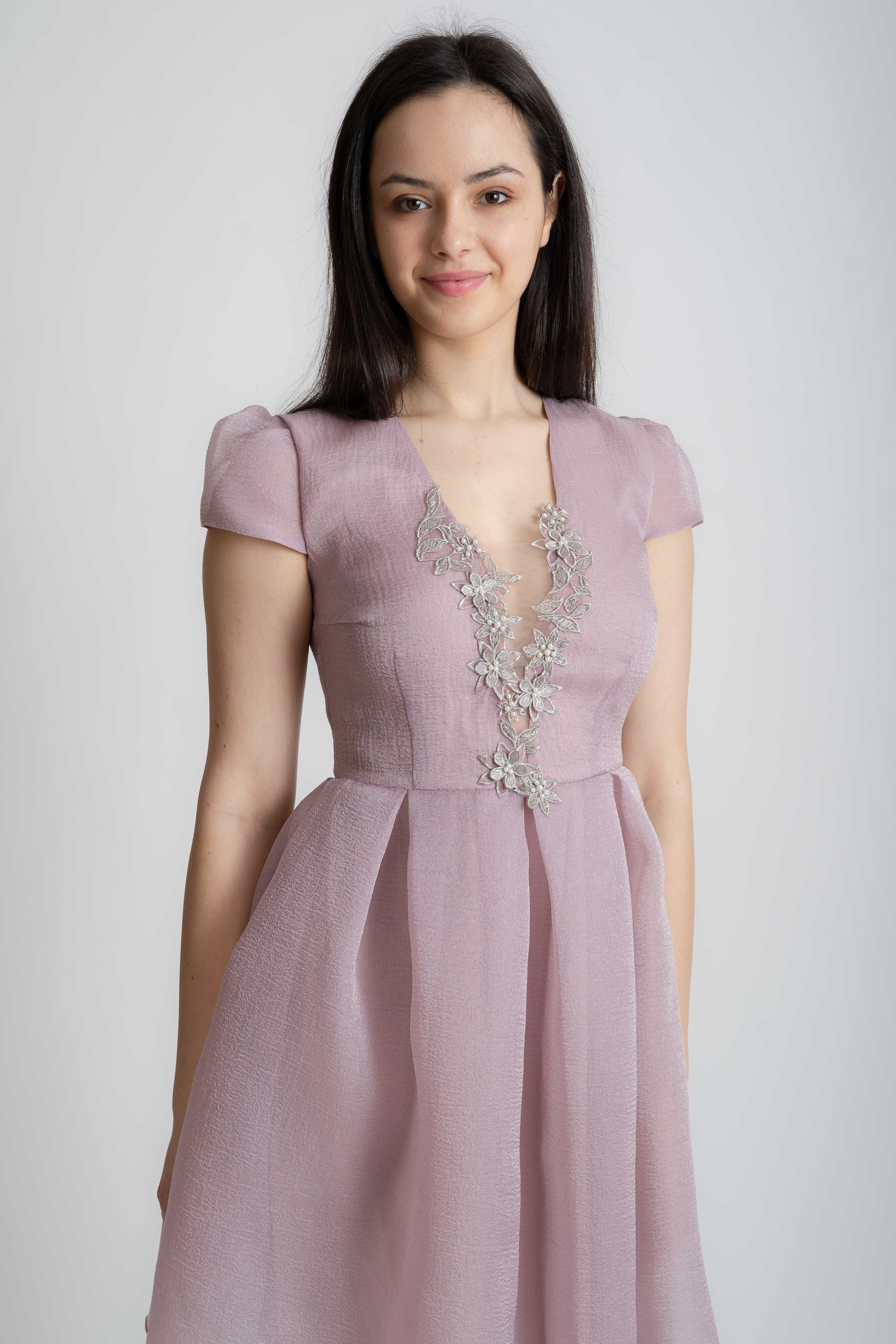 Rochie baby doll, lila