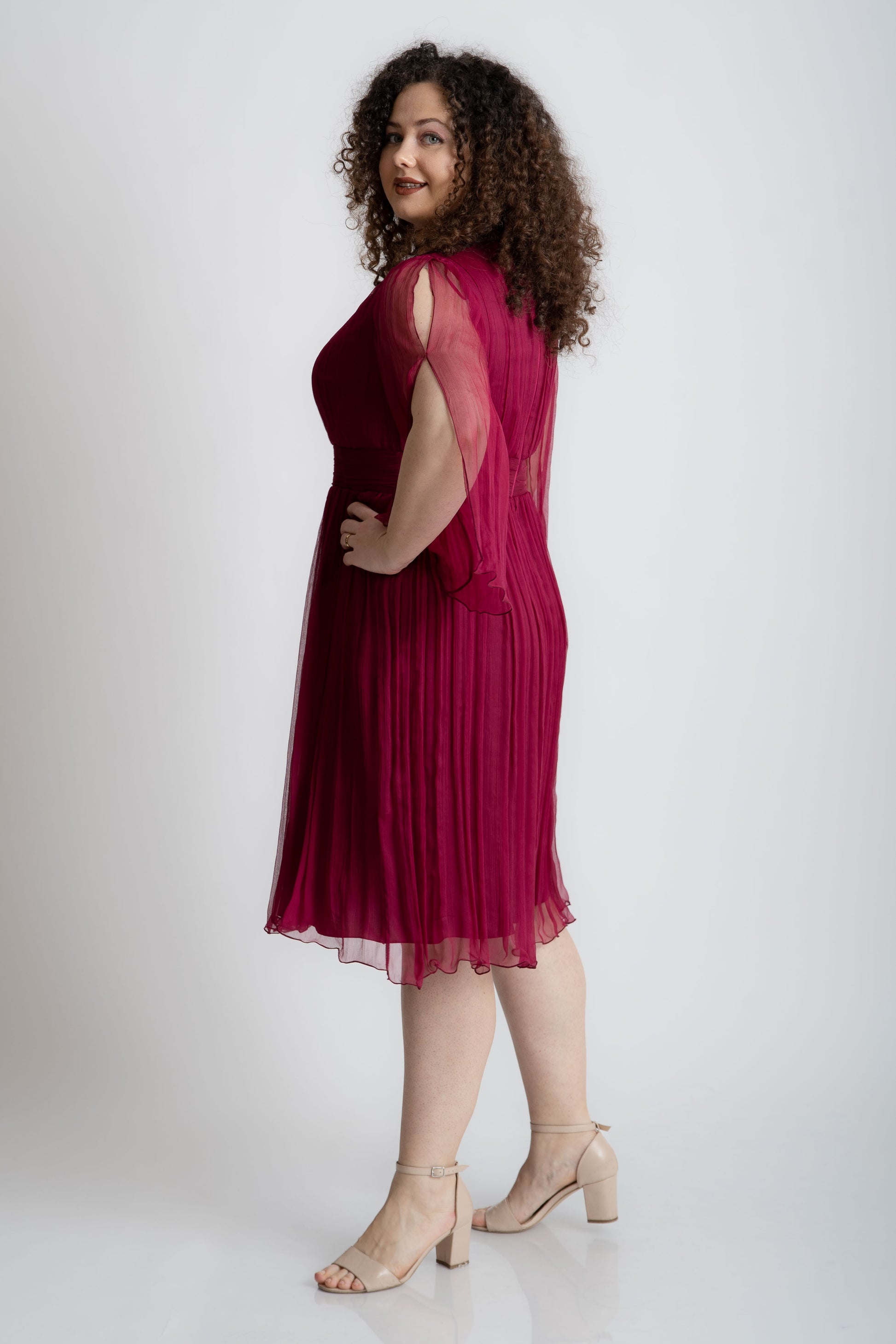 Rochie de nunta grena
