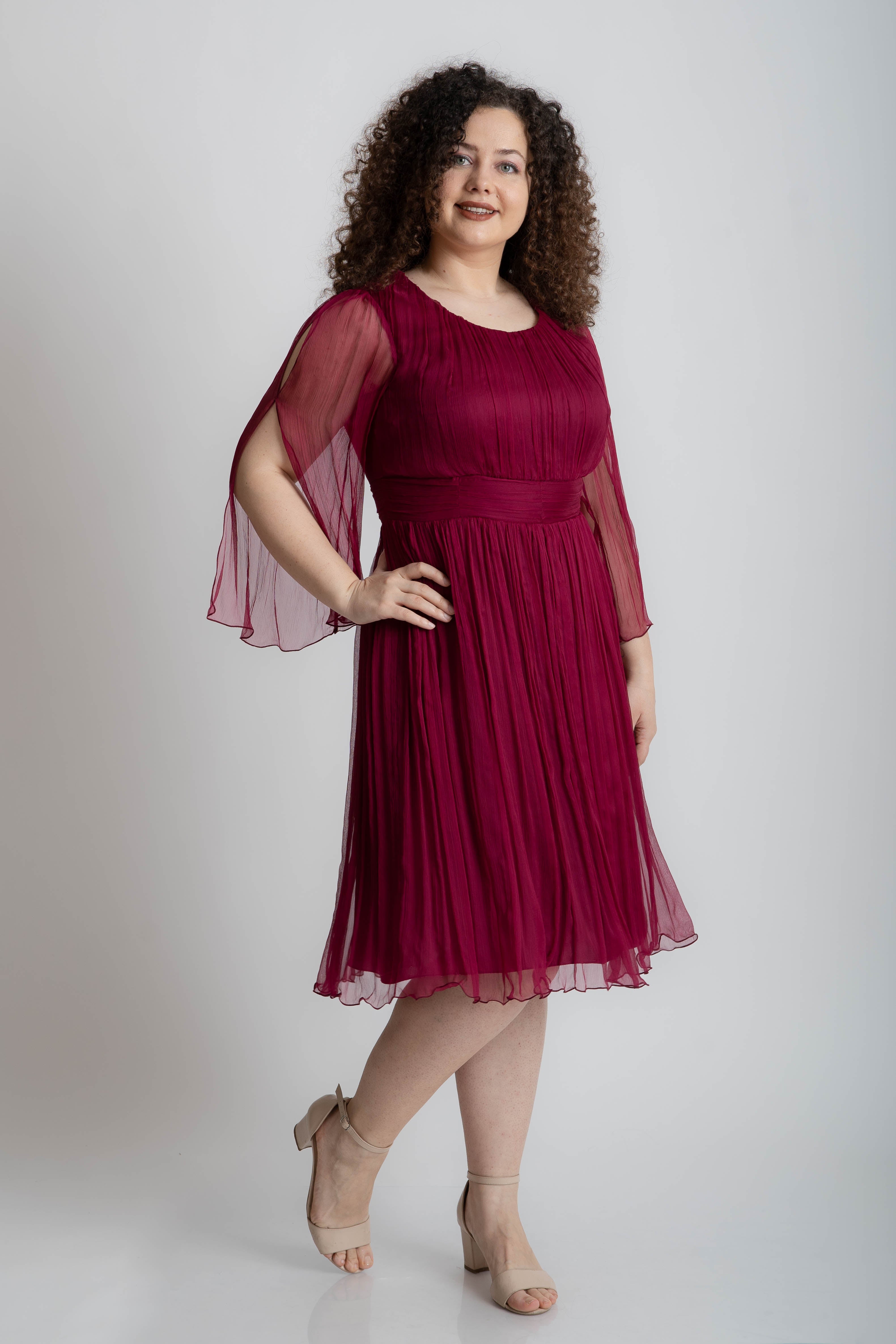 Rochie de nunta grena