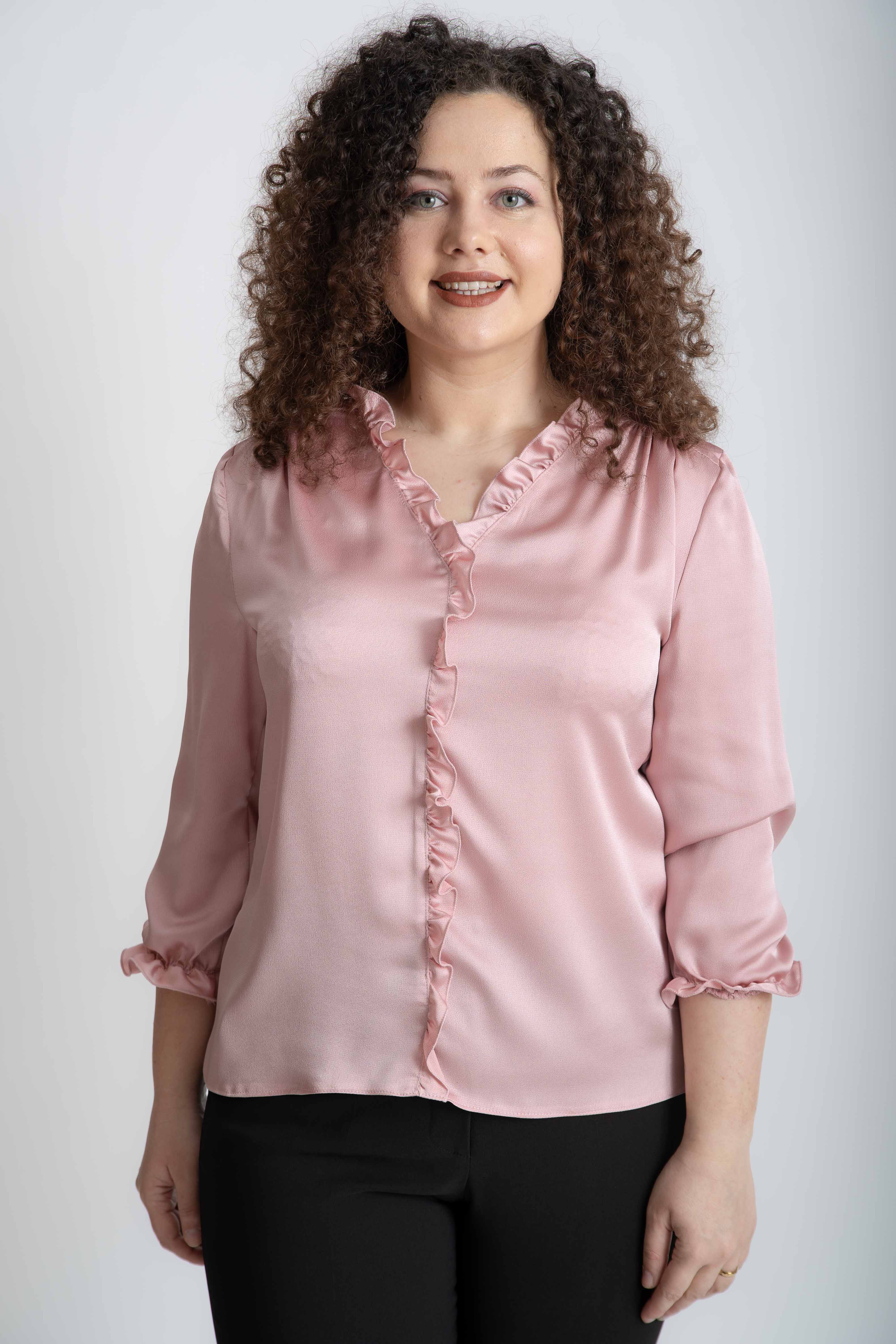Bluza roz office